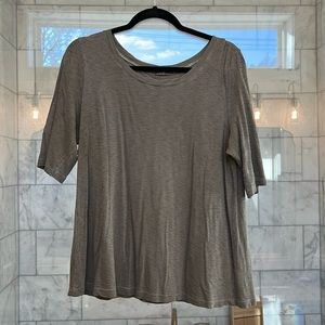 Michael Stars T-shirt. One size. Grey/green color